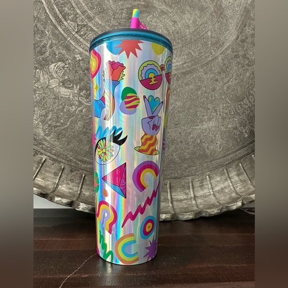 NWT TIM SINGLETON STARBUCKS PRIDE 2023 TUMBLER - Picture 1 of 3